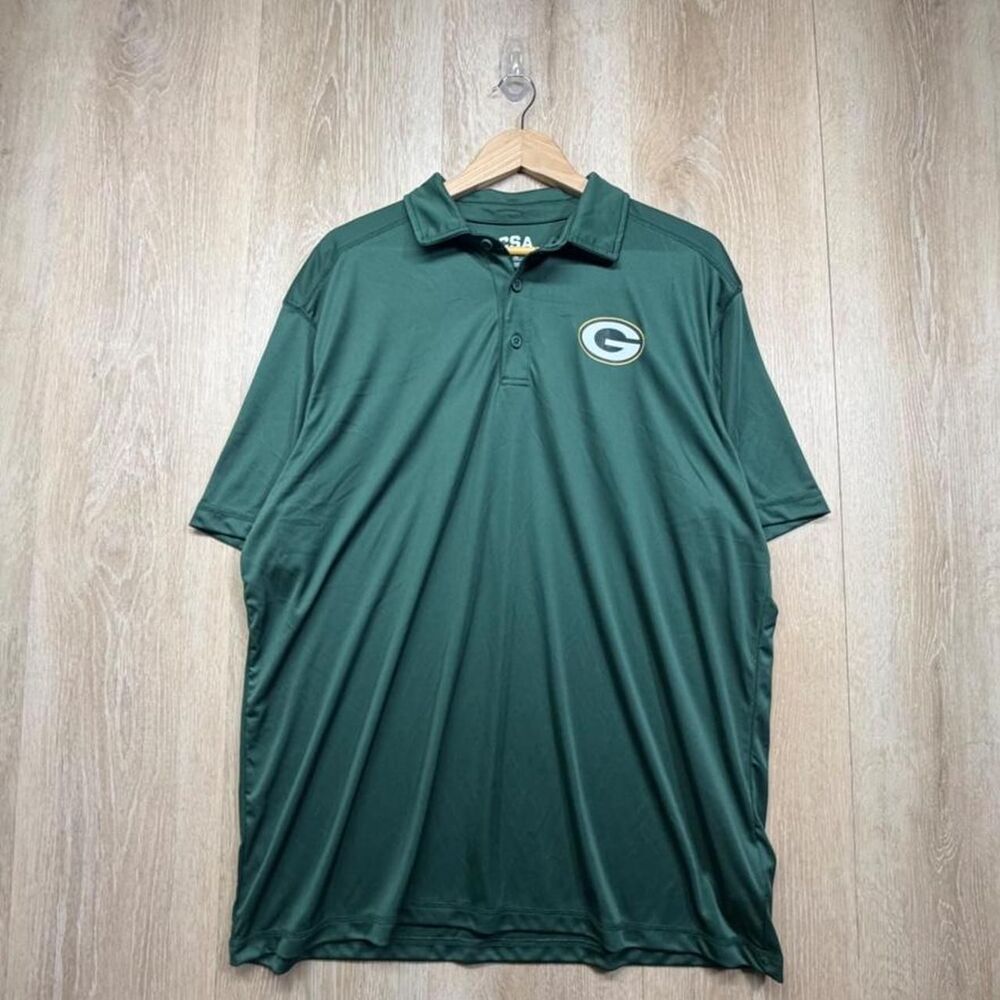 Nfl Men's Green Polo-shirts